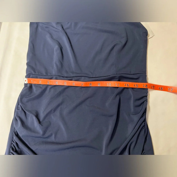 SOCIALITE Navy blue one shoulder‎ mini dress size M. - Picture 14 of 15